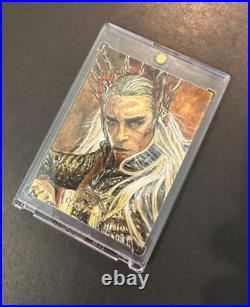 CZX Thranduil Middle Earth Sketch Angelo De Capua Lord of The Ring LOTR Hobbit