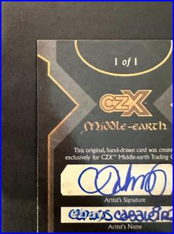 CZX Thranduil Middle Earth Sketch Carlos Cabaleiro Lord of The Rings LOTR Hobbit