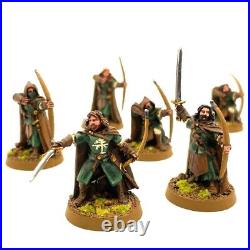 Captured by Gondor 6 Painted Miniatures Faramir Damrod Rogue Middle-Earth