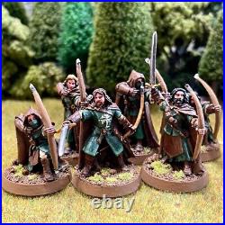 Captured by Gondor 6 Painted Miniatures Faramir Damrod Rogue Middle-Earth