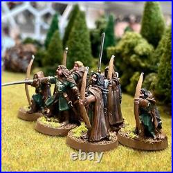 Captured by Gondor 6 Painted Miniatures Faramir Damrod Rogue Middle-Earth