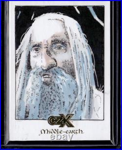 Cryptozoic CZX Middle Earth Gandalf SKETCH CARD #1/1 Don Pedicini Jr