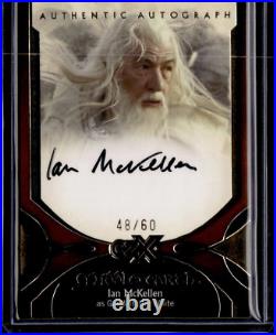 Cryptozoic CZX Middle Earth Ian McKellen AUTO #48/60 signed Gandalf the White SP