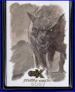 Cryptozoic CZX Middle Earth SKETCH CARD #1/1 Can Baran