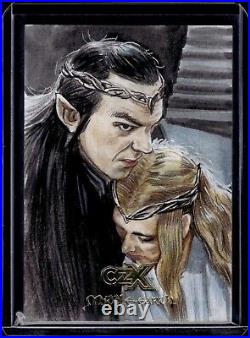 Cryptozoic CZX Middle Earth SKETCH CARD #1/1 HeNan SanPang 6
