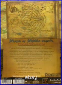 Decipher LotR RPG d20 Maps of Middle-Earth Cities and Strongholds VG+