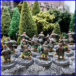 Dwarf Warriors 12 Painted Miniatures Khazad-dum Moria Erebor Middle-Earth