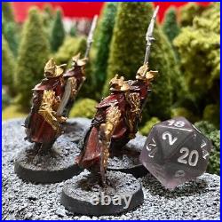 Easterlings 4 Painted Miniatures Rhun Warrior Human Paladin Middle-Earth