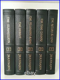 Easton Press TOLKIEN Lord of the Rings, Hobbit, Silmarillion 5 Vols UNREAD