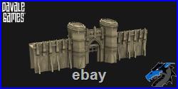 Elven Gate and Walls 32mm Miniatures Middle Earth LOTR MESBG D&D