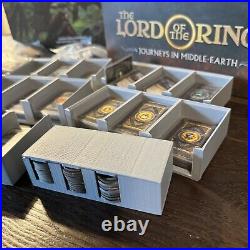 Fantasy Flight Lord of The Rings Journeys in Middle Earth Game 100% + Extras