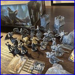 Fantasy Flight Lord of The Rings Journeys in Middle Earth Game 100% + Extras