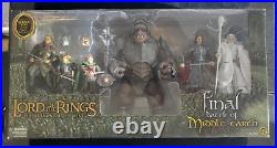 Final Battle Of Middle Earth Gift Pack Exclusive Attack Troll ToyBiz LOTR NEW