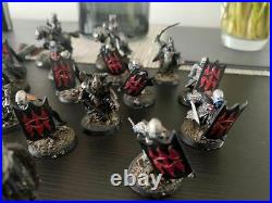 GW Lord Of The Rings Middle Earth Barad Dur Army Black Numenorean Host Painted