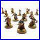 Galadhrim Warriors 12 Painted Miniatures Lorien Elf Paladin Middle-Earth