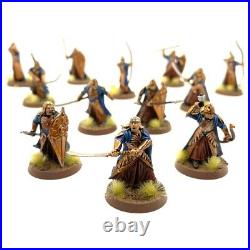 Galadhrim Warriors 12 Painted Miniatures Lorien Elf Paladin Middle-Earth