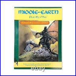 Game Systems RPG Middle-Earth Play-By-Mail 3rd Age, Circa 2950 (2nd Ed) VG
