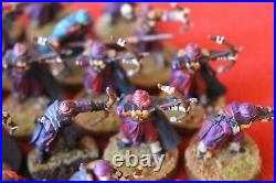 Games Workshop Middle Earth Lord of the Rings Haradrim Warriors x40 Well Painted