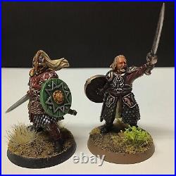 Games Workshop Rohan Eomer King Theoden Lord Of The Rings Middle Earth Minis