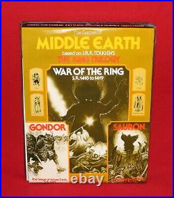 Games of Middle Earth 1977 SPI War of the Ring Lord RPG Tolkien Unpunched