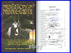 George RR Martin +16 SIGNED Meditations on Middle-Earth HC PSA/DNA AUTOGRAPHED