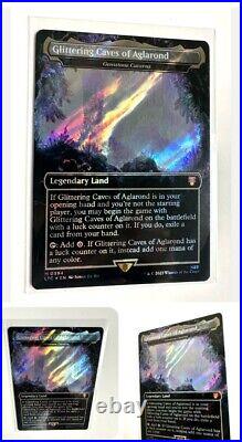 Glittering Caves of Aglarond SURGE FOIL MTG Tales of Middle Earth LOTR NM M
