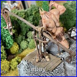 Goblin King and Retinue 2 Painted Miniatures Ogre Scribe Middle-Earth