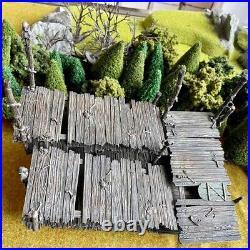 Goblin Town 6 Painted Miniatures Scenery Terrain Cavern Deck Middle-Earth