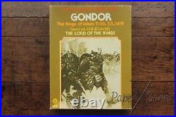 Gondor Siege of Minas Tirith Games of Middle Earth LOTR Board Game SPI UK 1977