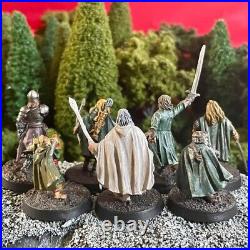 Heroes of the West 7 Painted Miniatures Return of the King Middle-Earth