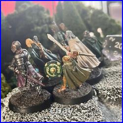 Heroes of the West 7 Painted Miniatures Return of the King Middle-Earth