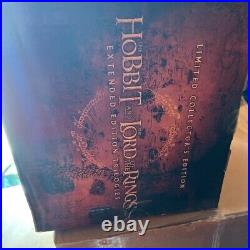 Hobbit & Lord Of The Rings Middle-Earth Limited Collector's Edition Blu-ray. READ