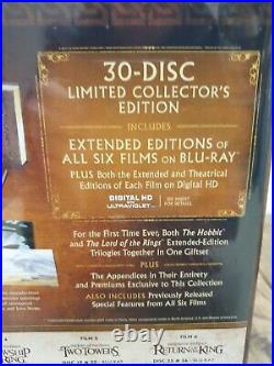 Hobbit, Lord of the Rings, Middle-earth Six Film Limited Collectors Edition NEW