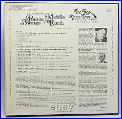 JRR Tolkien Poems and Songs Of Middle Earth Caedmon 1967 LP LOTR Vinyl Record