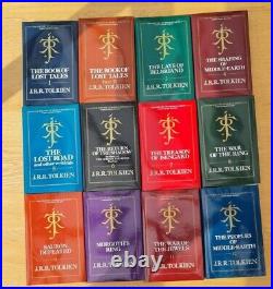 J. R. R. Tolkien The History Of Middle Earth Complete Set 1-12 Hardcovers LOTR