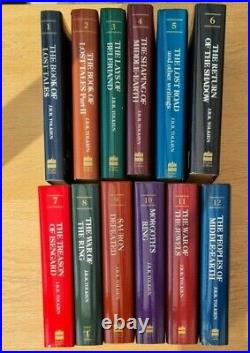 J. R. R. Tolkien The History Of Middle Earth Complete Set 1-12 Hardcovers LOTR