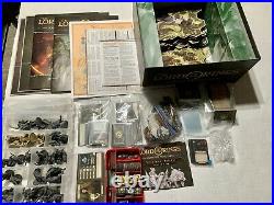 Journeys In Middle Earth Core Boardgame + All 3 Expansions Villains of Eriador
