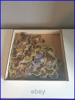 Journeys in Middle Earth board game with storage tray solution insert