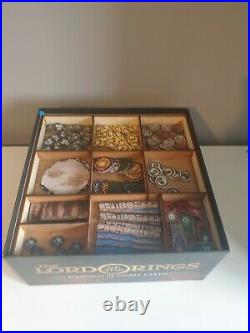 Journeys in Middle Earth board game with storage tray solution insert