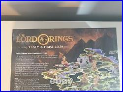 Journeys in Middle Earth board game with storage tray solution insert