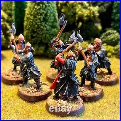 Khandish Warriors 6 Painted Miniatures Human Monk Cleric Middle-Earth