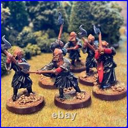 Khandish Warriors 6 Painted Miniatures Human Monk Cleric Middle-Earth