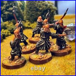Khandish Warriors 6 Painted Miniatures Human Monk Cleric Middle-Earth
