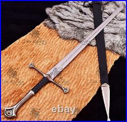 King Aragorn's Sword Lord of the Rings Swords, Anduril Narsil Sword, WithScabbard