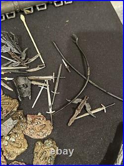 LORD OF THE RINGS ARMIES OF MIDDLE-EARTH LOT With Catapult Ram & Wepons