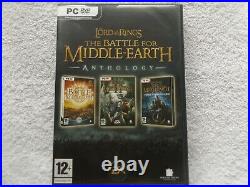 LORD OF THE RINGS BATTLE FOR MIDDLE EARTH ANTHOLOGY PC DVD-ROM (+ witch king)