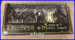 LORD OF THE RINGS Kings of Middle Earth Gift Pack of Action Figures LOTR