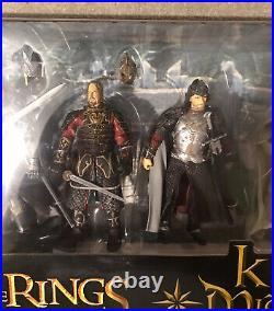 LORD OF THE RINGS Kings of Middle Earth Gift Pack of Action Figures LOTR