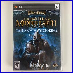 LORD OF THE RINGS THE BATTLE FOR MIDDLE-EARTH + II + Witch-King ANTHOLOGY PC