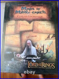 LORD of the RINGS RPG (Decipher)- MAPS of MIDDLE-EARTH - Box Set Sealed